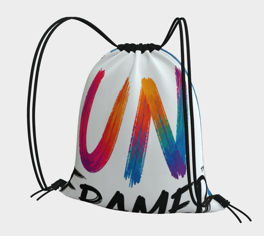 Blu Drawstring bag