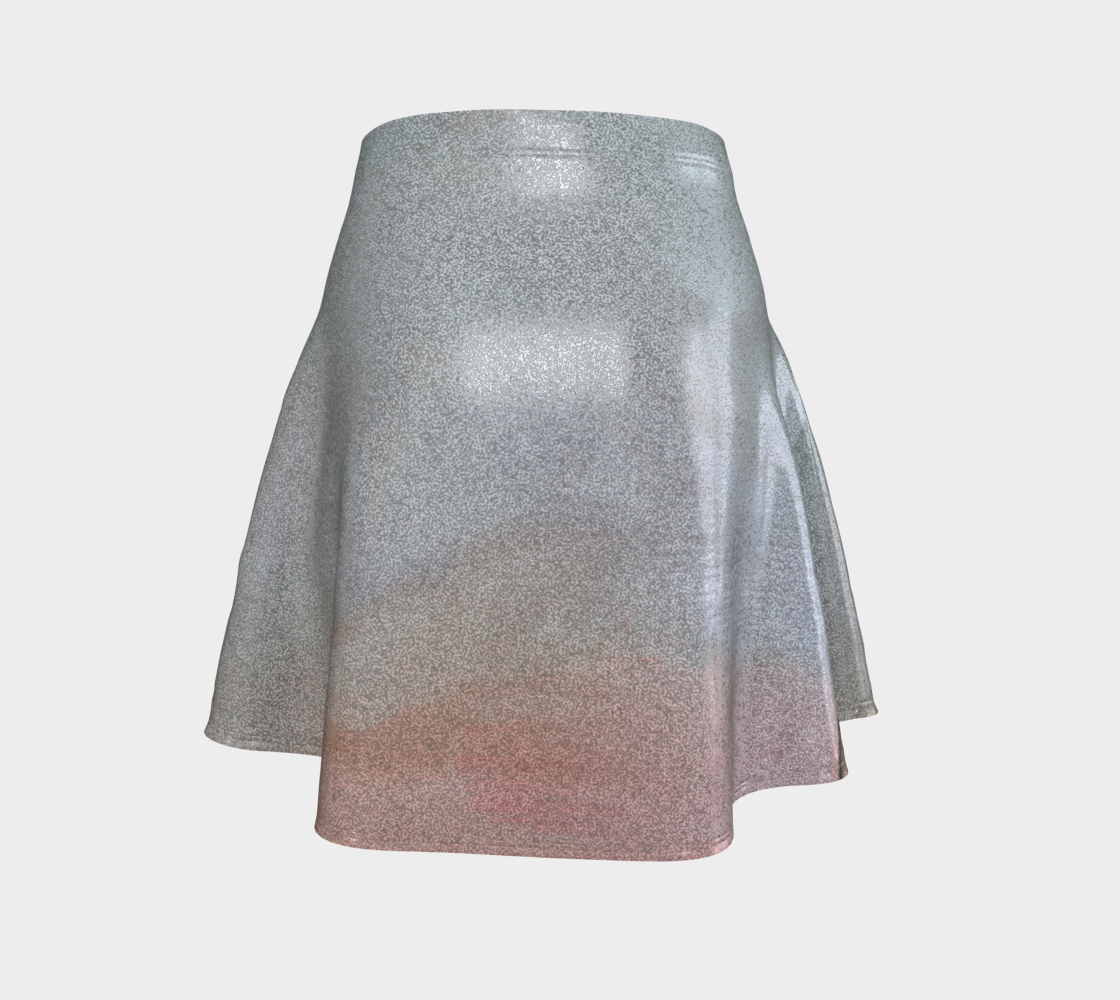 Peach Bellini Flare Skirt