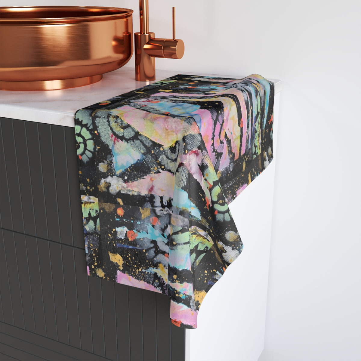 Retro Riot Hand Towel