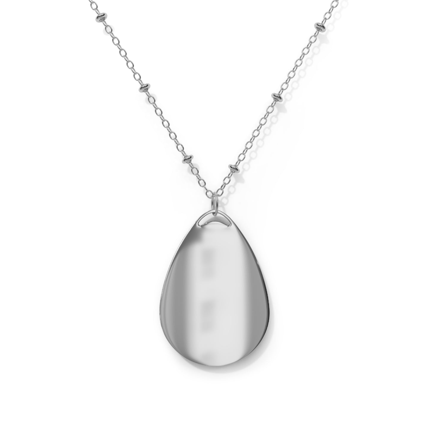 Blu Oval Necklace
