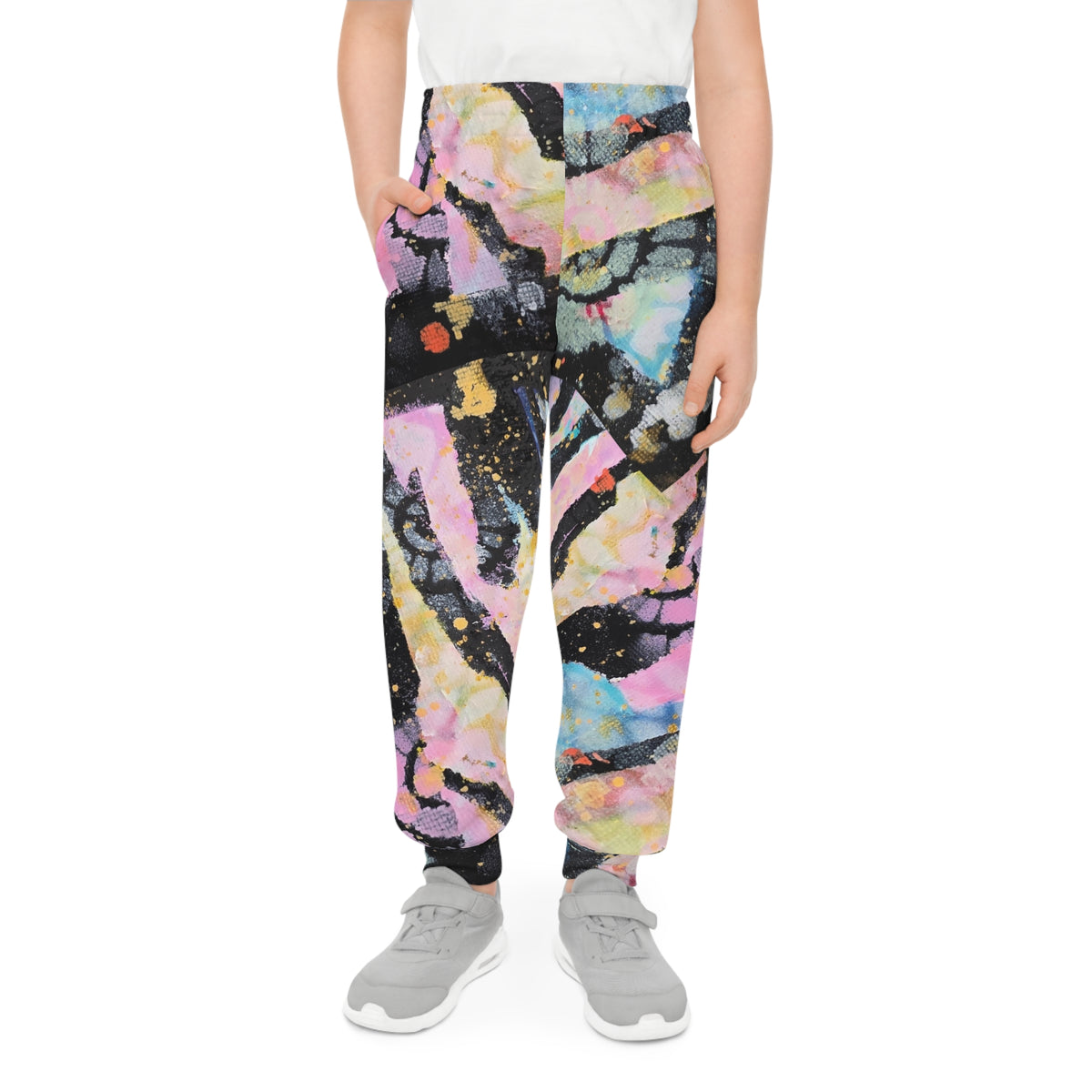 Retro Riot Youth Joggers (AOP)