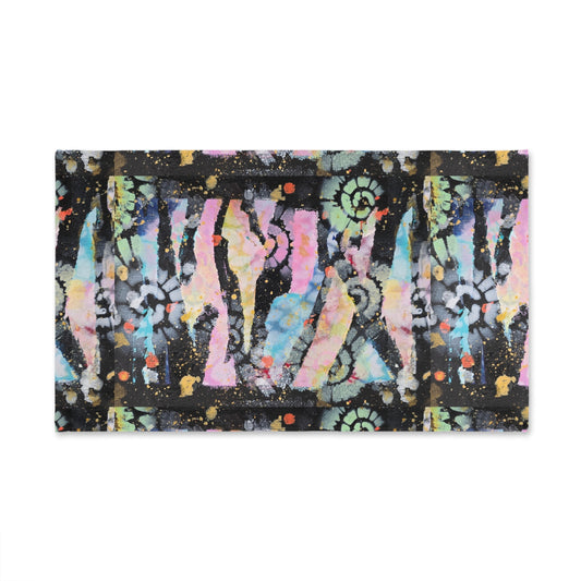 Retro Riot Hand Towel
