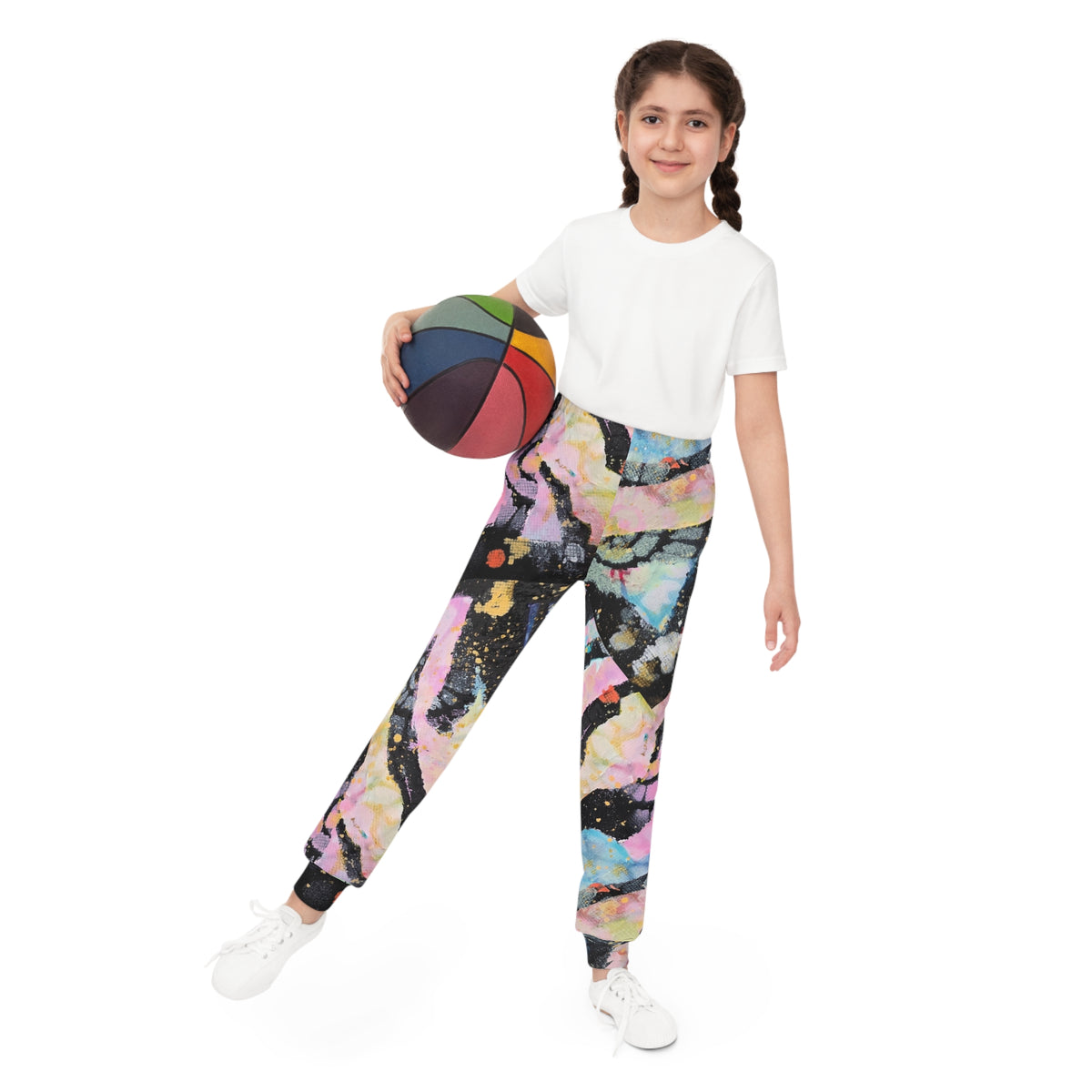 Retro Riot Youth Joggers (AOP)