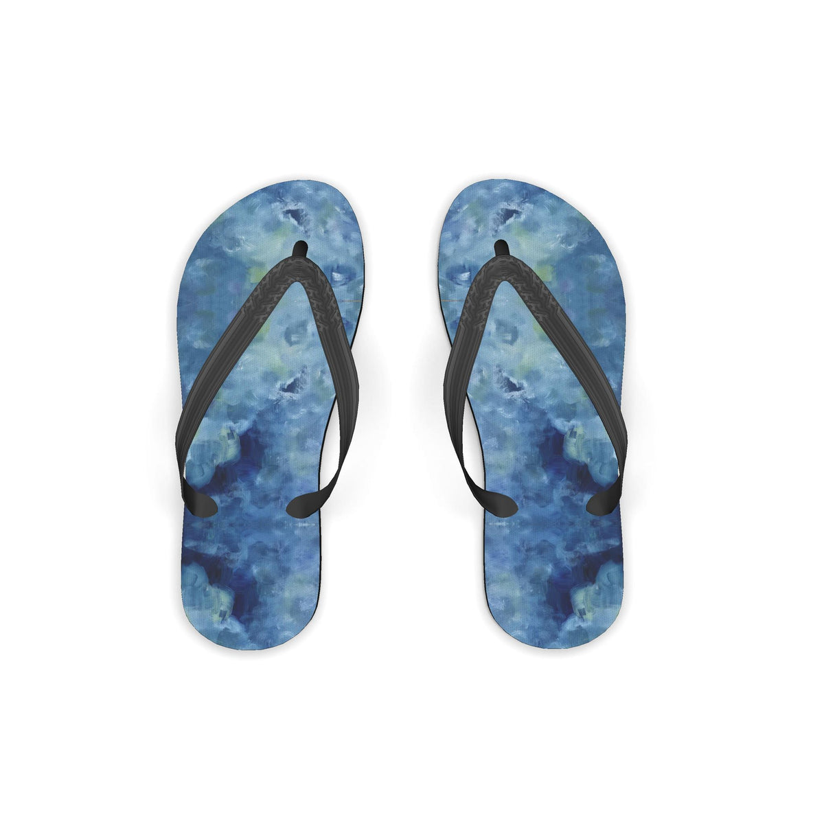 Blu Flip Flops
