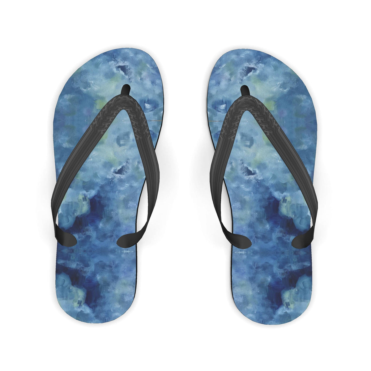 Blu Flip Flops