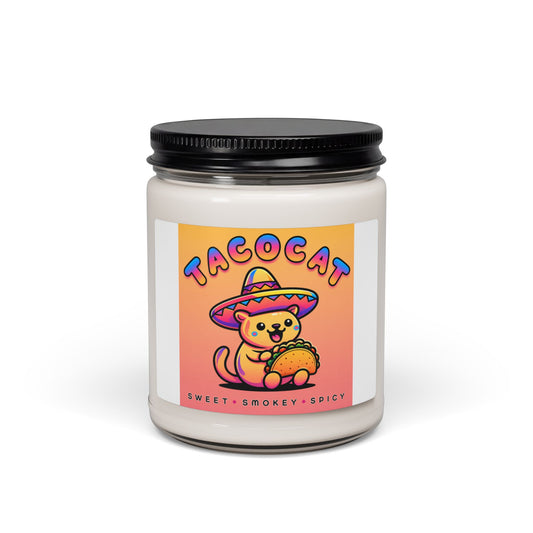 TacoCat Scented Soy Candle, 9oz