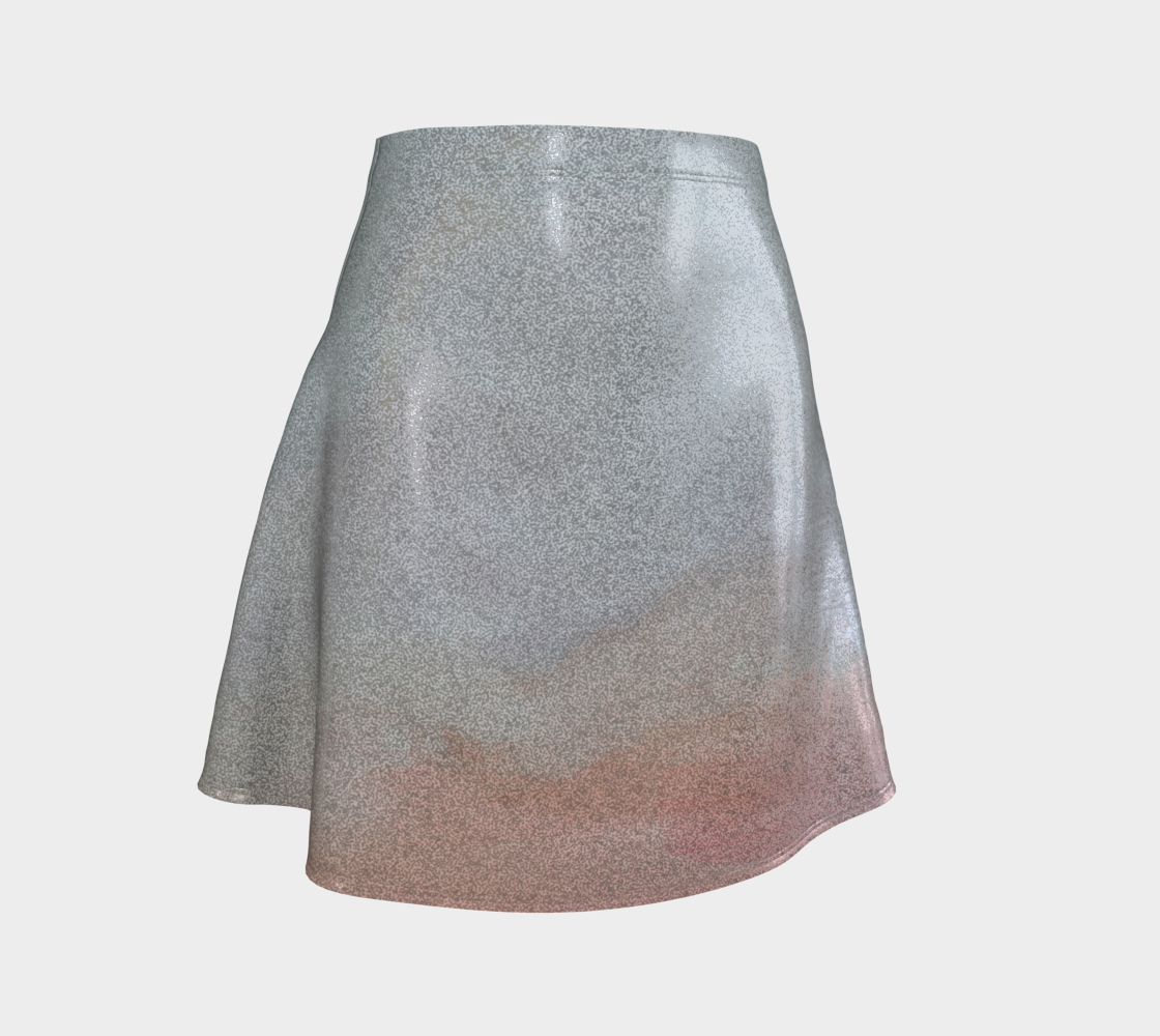 Peach Bellini Flare Skirt