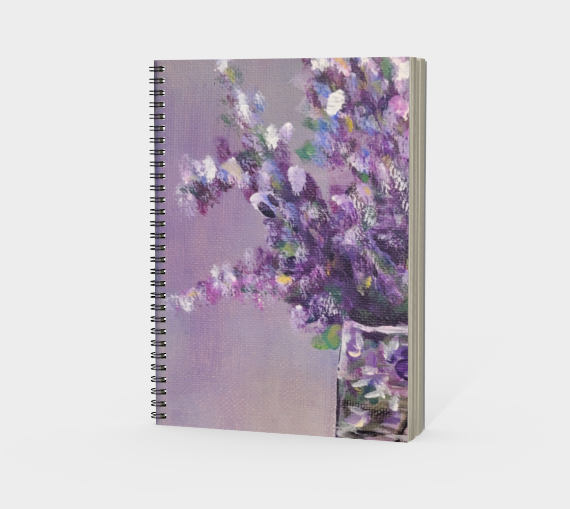 Lilac: Spiral Notebook