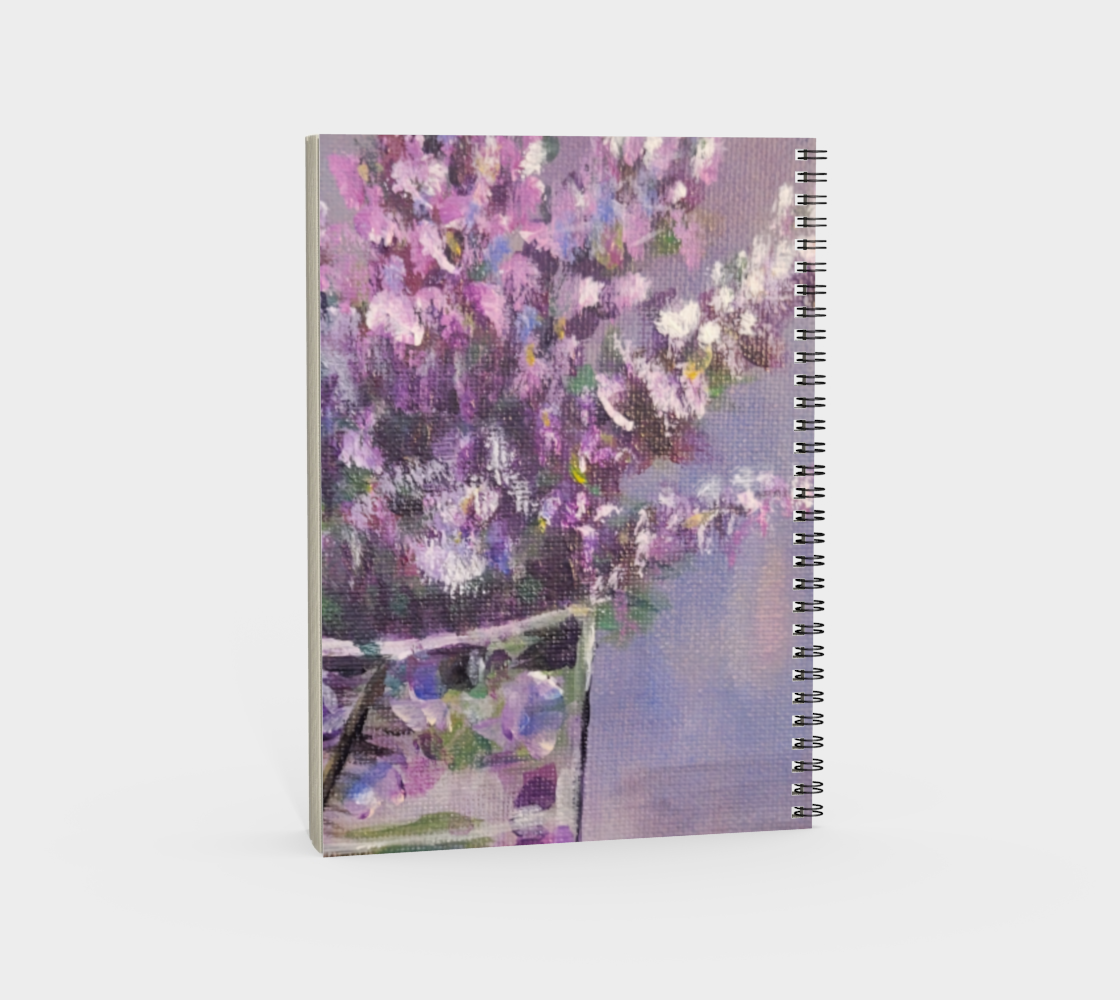 Lilac: Spiral Notebook