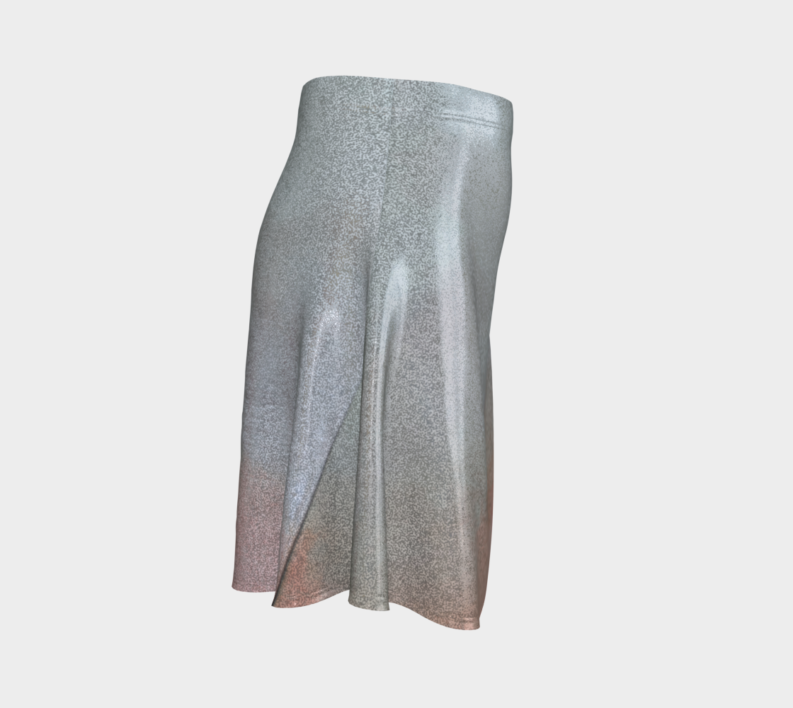 Peach Bellini Flare Skirt