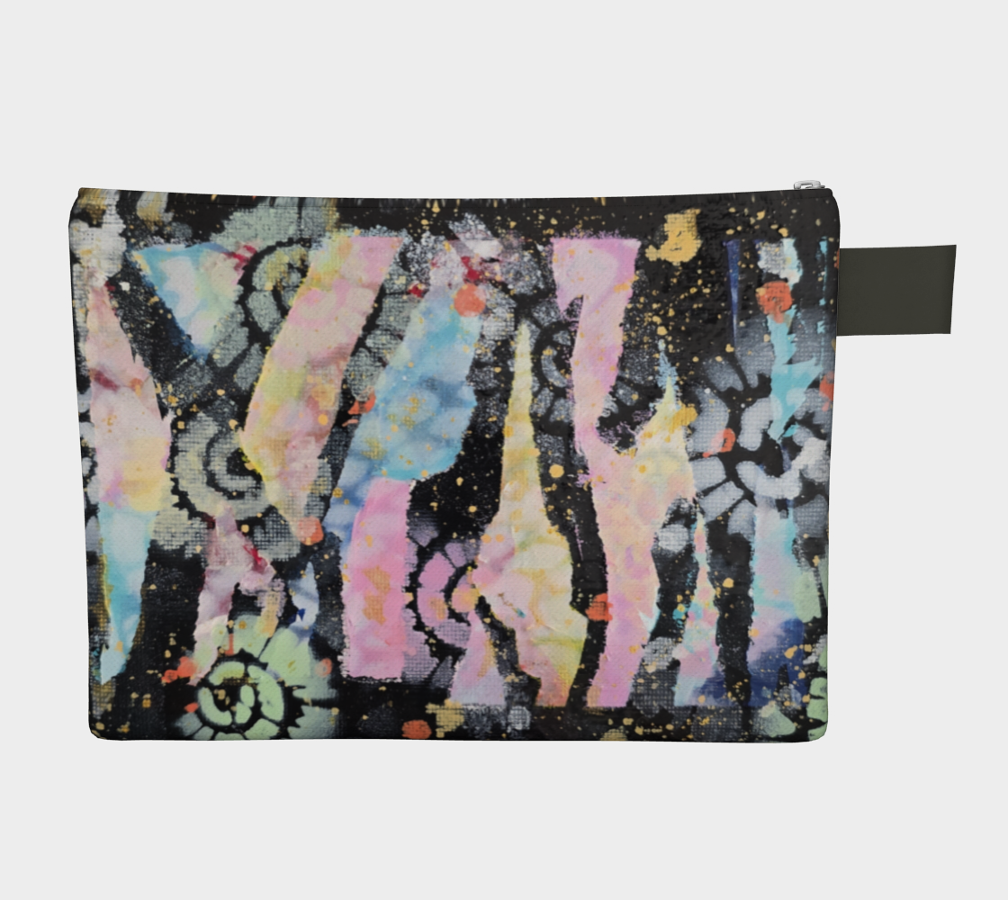 Retro Riot Zipper Carry-all