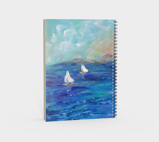 Sunset Spiral Notebook