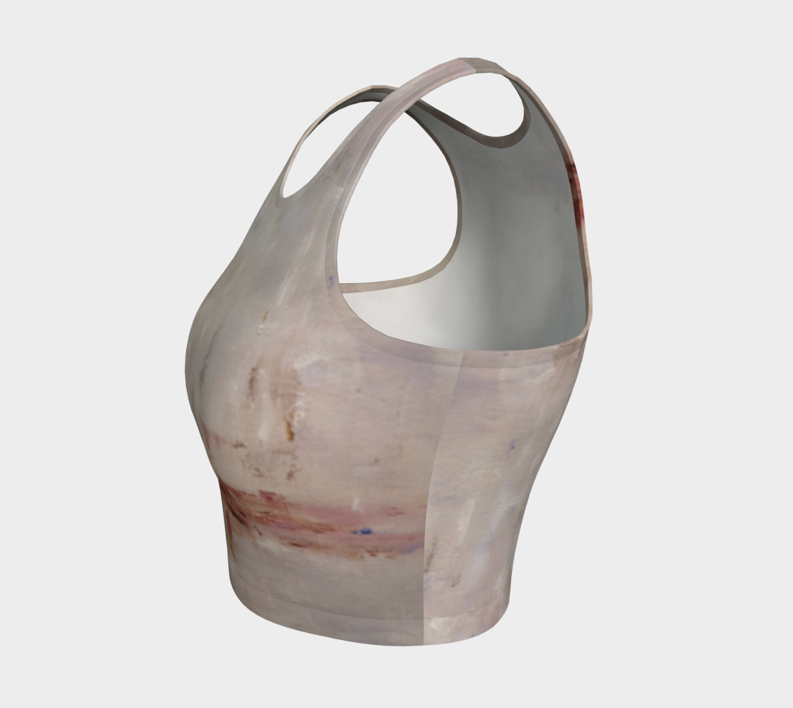 UNFRAMED™ Blush: athletic crop top