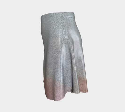 Peach Bellini Flare Skirt